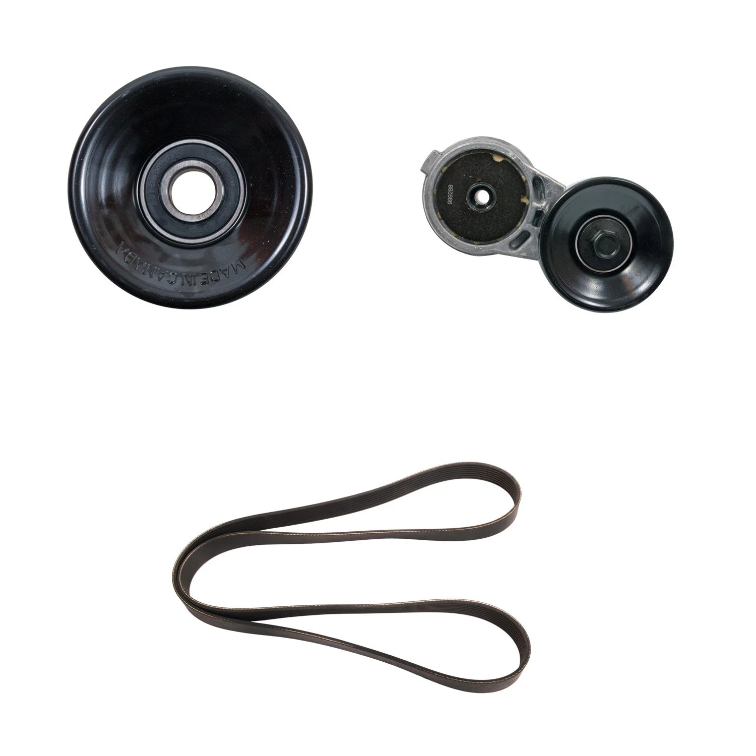 Drive Belt Idler Pulley Tensioner Kit for Ford F-250 HD F-350 (1999–2003)