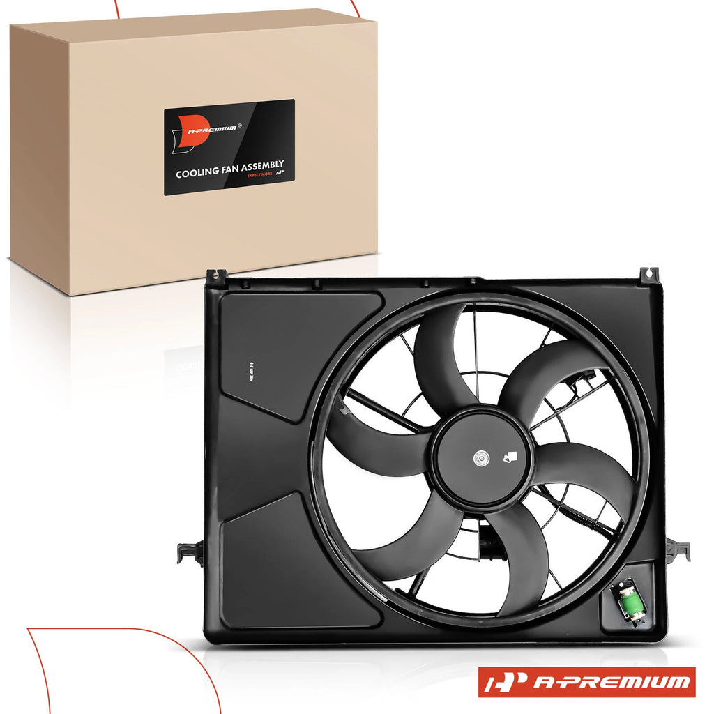 Cooling Fan Assembly with Shroud for Kia Optima (2006–2010)