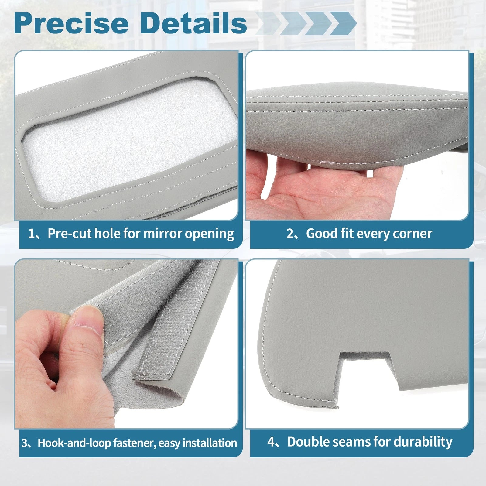Sun Visor Cover for Dodge Ram 1500 2500 (1994–2001)