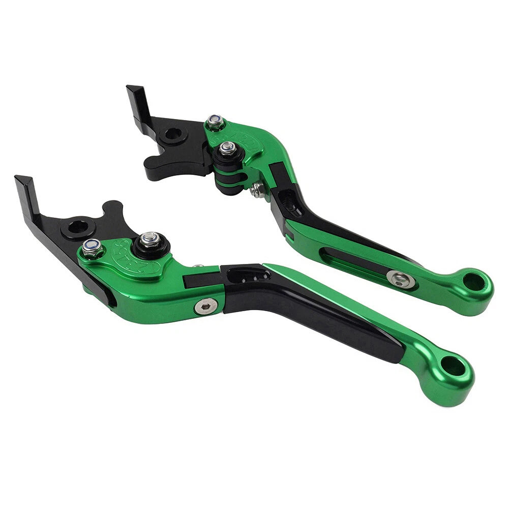 CNC Green Extendable Brake Clutch Levers for Honda CBR1000RR-R/SP (2020–2022)