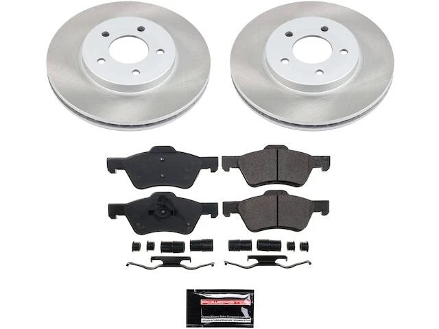 Front Brake Pad and Rotor Kit for Mazda Tribute (2010–2011) XZ116GF