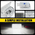 White LED Cargo Trunk Light for Lincoln Aviator MKX (2003–2015)