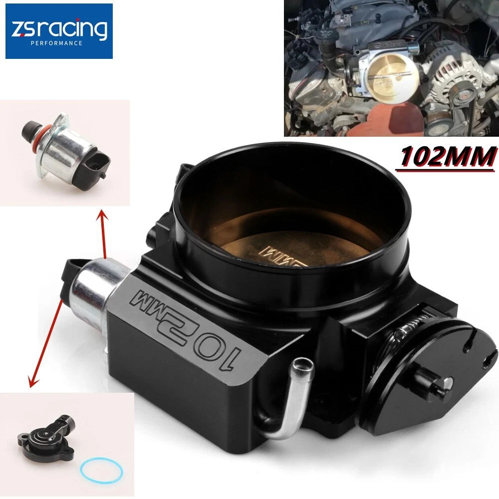 Throttle Body TPS IAC Sensor for LSX LS LS1 LS2 LS7 (102mm)