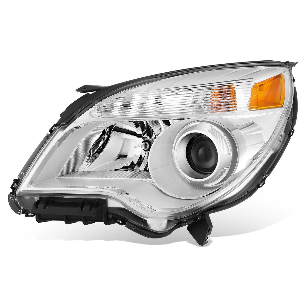 OE Style Chrome Amber Projector Headlight for Chevrolet Equinox (2010–2015)