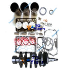 Crankshaft Overhaul Rebuild Kit D722EBH D722 for Kubota K008 Excavator (–)