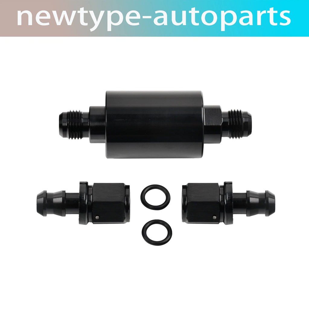 Power Steering Fluid In-line Filter for Universal (-6AN Push Lock Fittings)