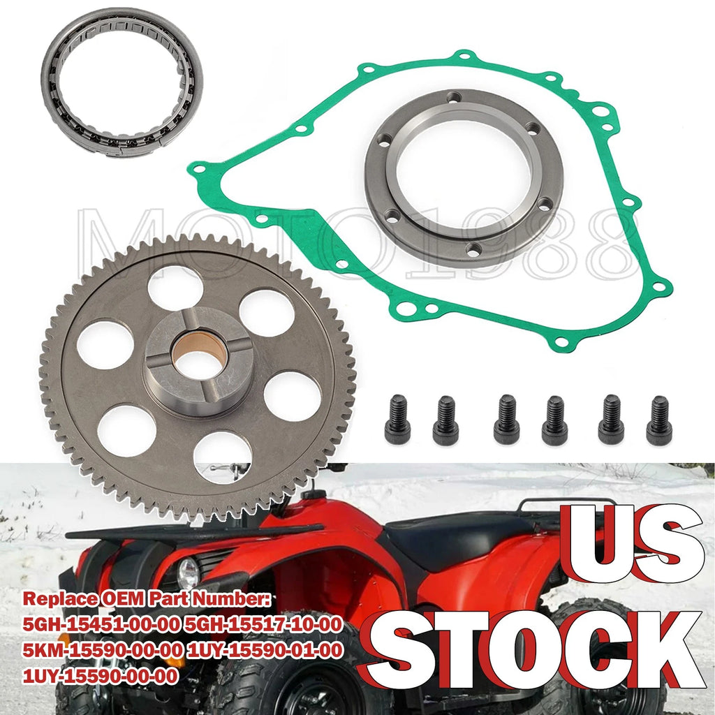 Starter Clutch Kit for Yamaha Kodiak 400 450 (2000–2006)