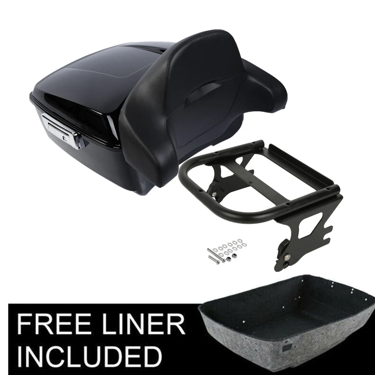 Backrest Pad for Harley Electra Road Glide (1997–2008)