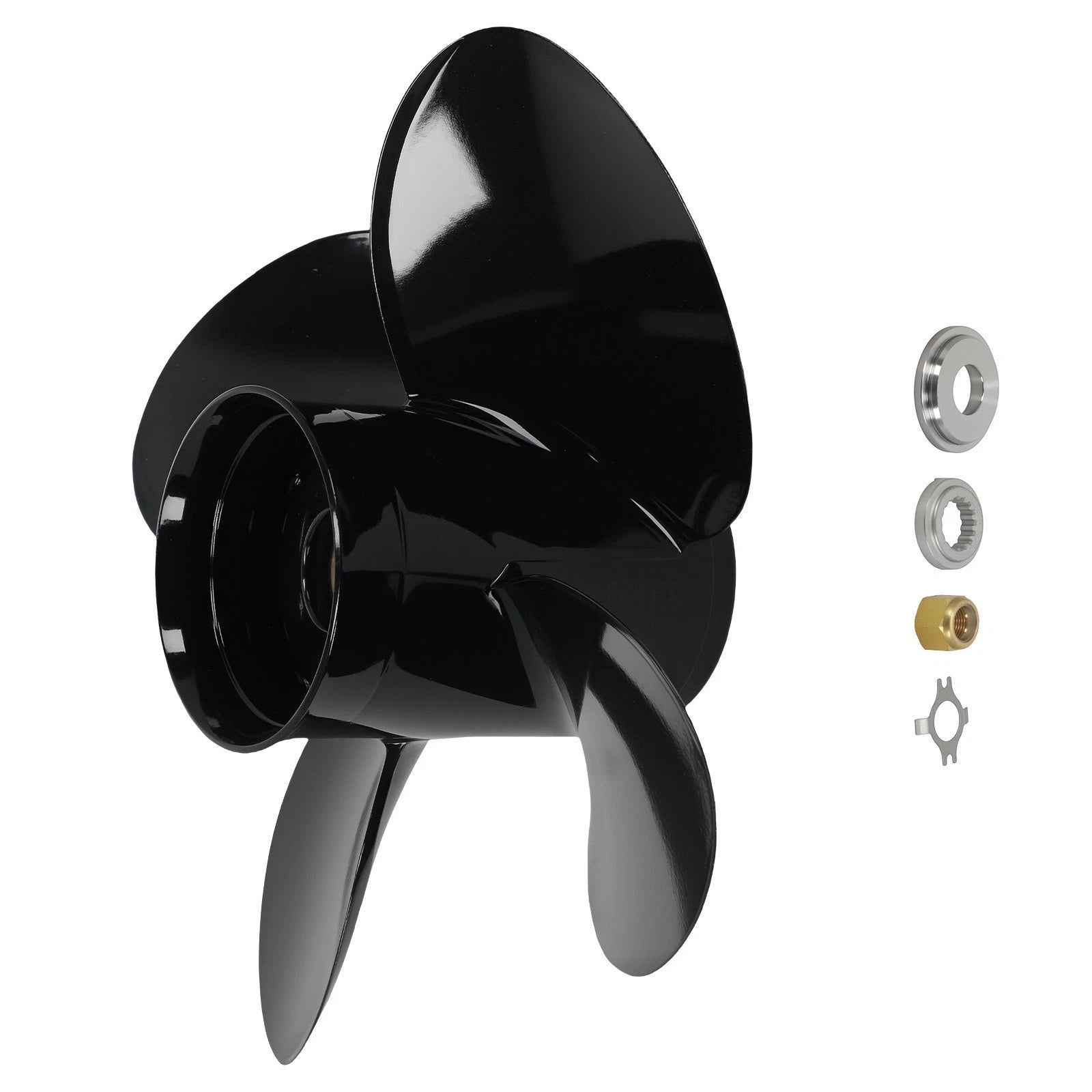 4 Blade Propeller for Mercury Outboard 75HP 90HP 115HP (13.8x13)