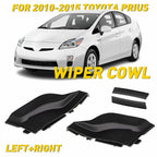 Front Windshield Wiper Side Cowl Extension Cover Trim for Toyota Prius (2010–2015)