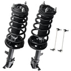 Set of 4 Rear Struts with Coil Springs for 2009-2012 Toyota Venza AWD