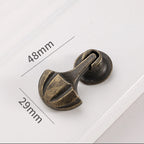 2X Vintage Furniture Pull Handle Drawer Door Knob Hardware