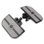 Passenger Floorboards Pedal Pads for Harley Heritage Springer Low Rider