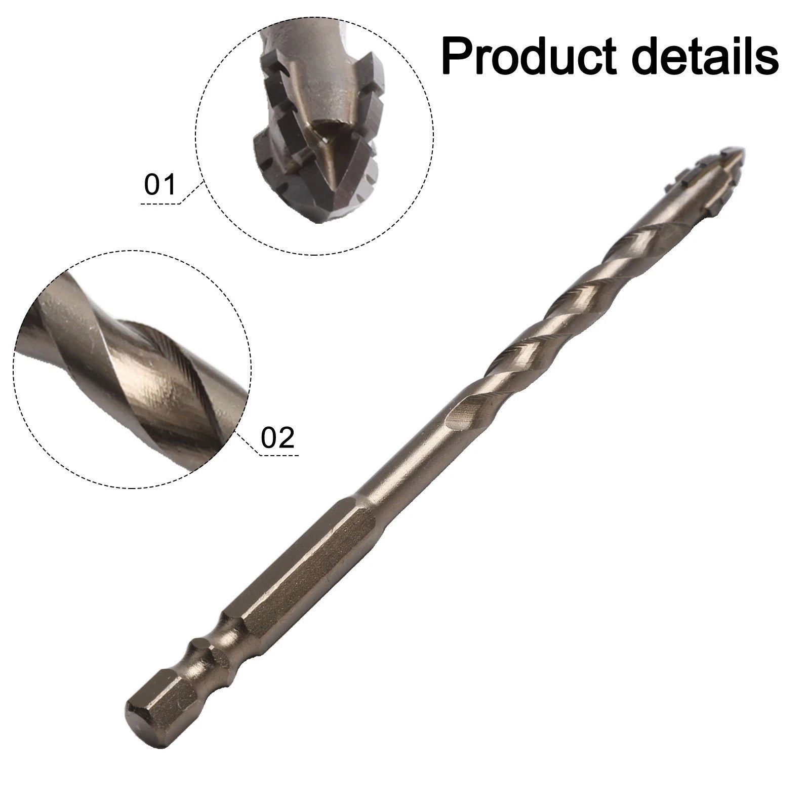 Eccentric Bit Set of 3 for DIY Projects