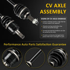 Front Right CV Axle for Honda Foreman 400 (1995–2001)