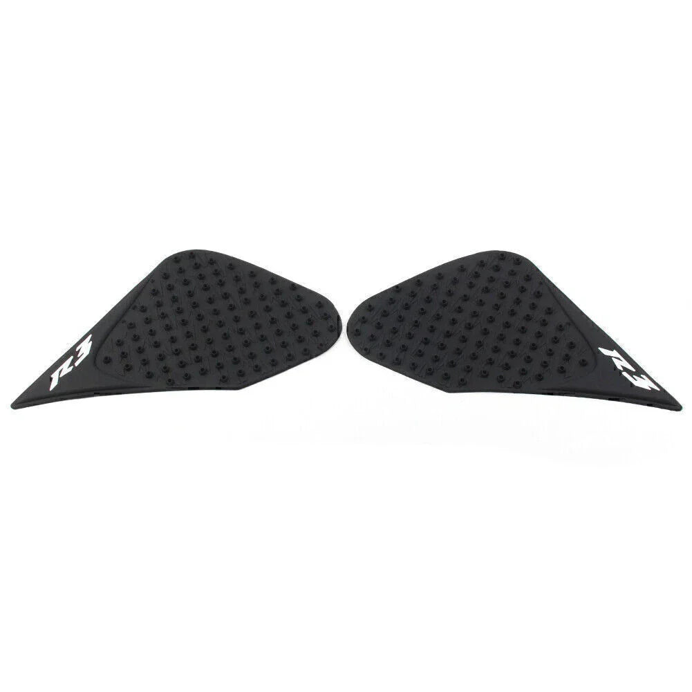 Black Gas Tank Pad Traction Decal for Yamaha YZF-R3 (2014-2023)
