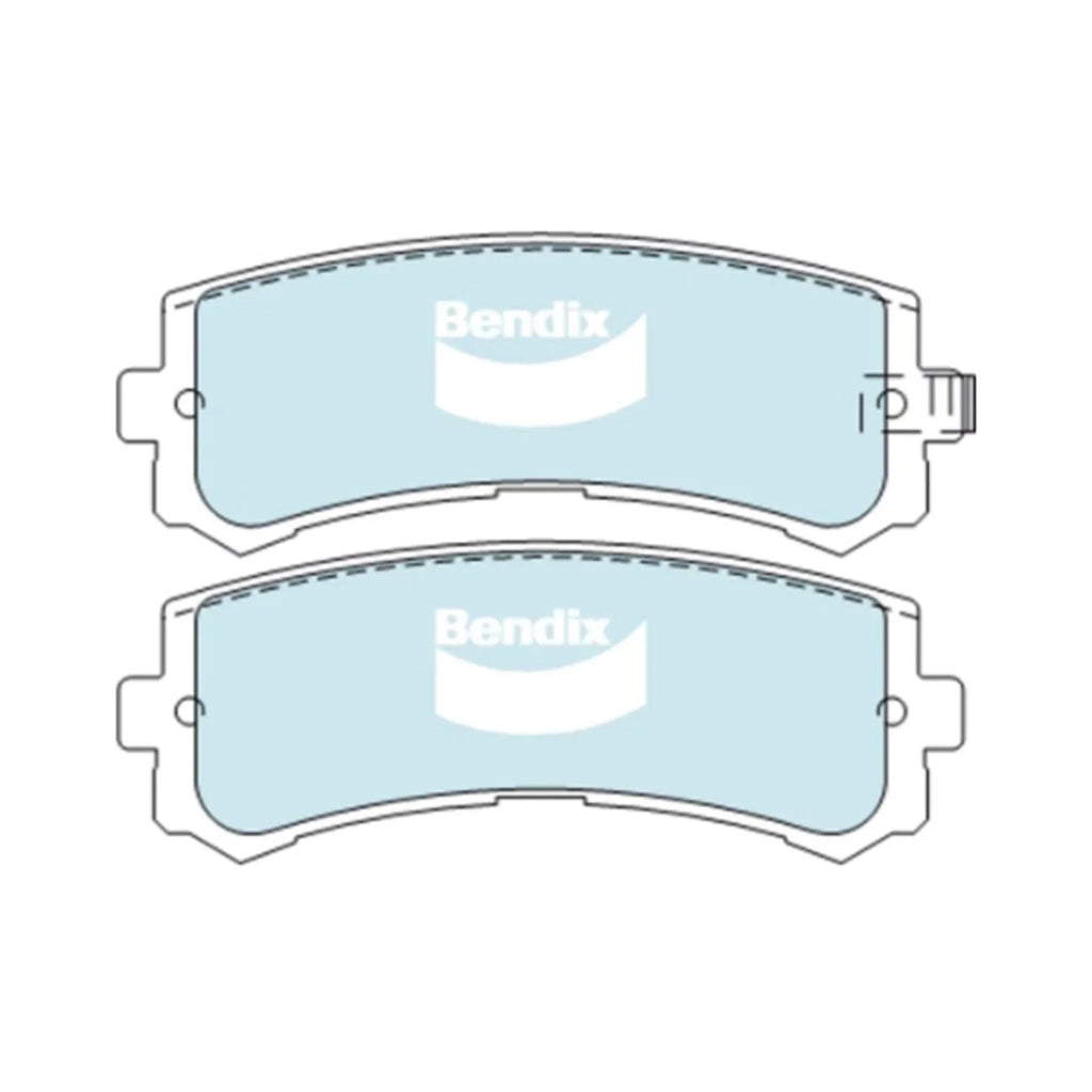 Rear Disc Brake Pad Set 4WD for Patrol GU Y61 4.8L TB48DE (2001-2010)