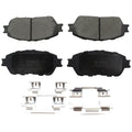 Set of 4 Bosch Front Brake Pads for Lexus ES300 ES330 Toyota Sienna Tacoma Camry (1992–2006)