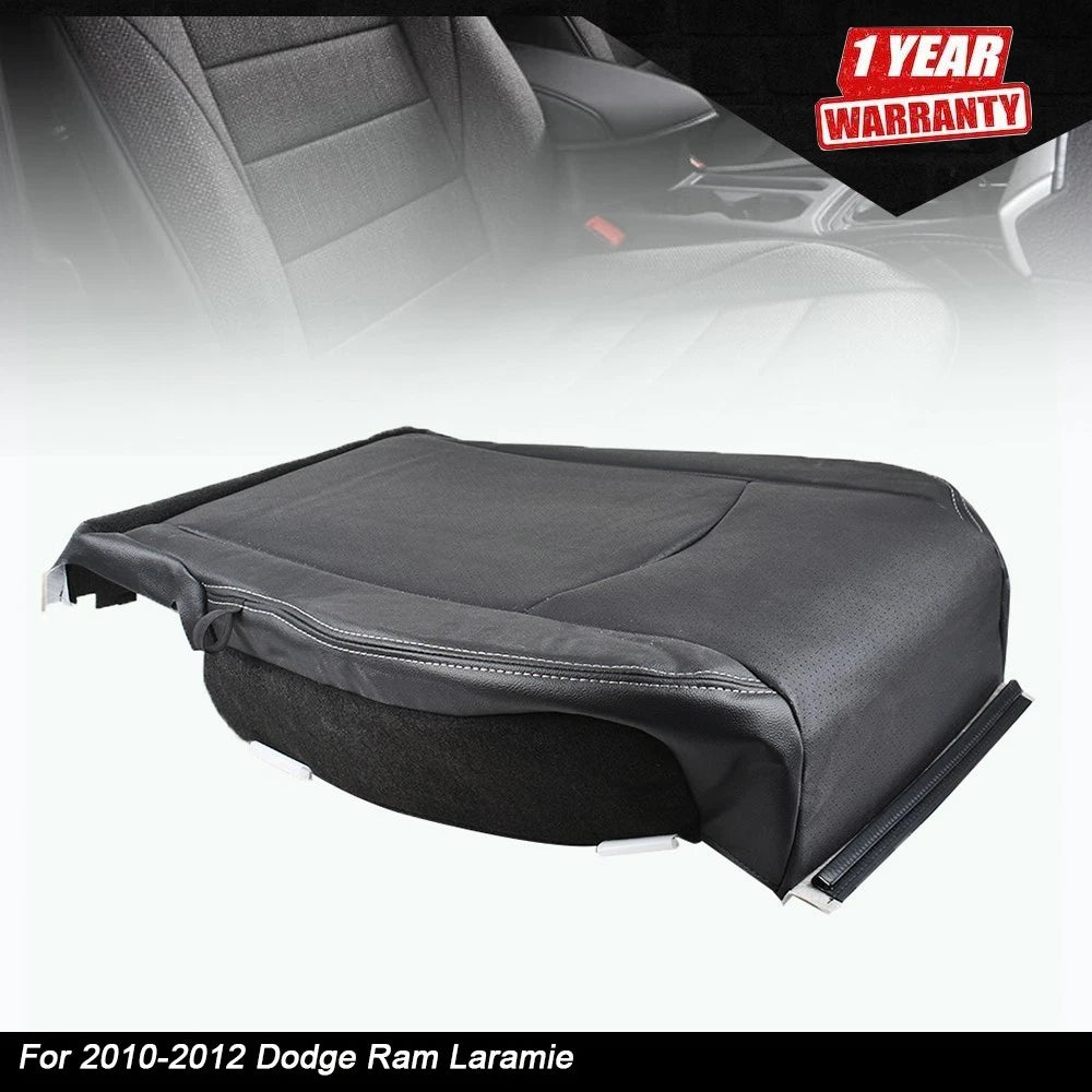 Driver Bottom Perforated Leatherette Skin for Dodge Ram Laramie (2009–2010)