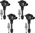 Set of 4 Ignition Coils for Nissan Altima Sentra (2002–2006)