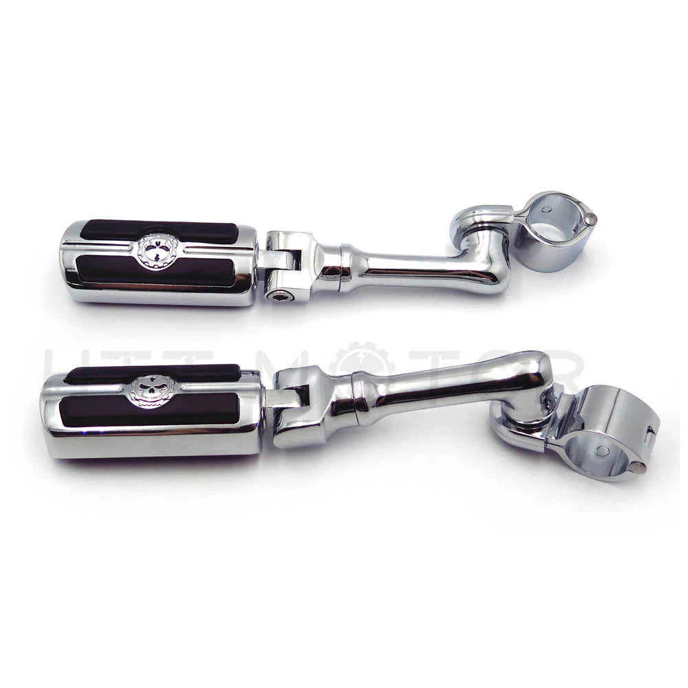 Chrome Skull FootPeg for Honda GoldWing VTX1300 Shadow Valkyrie