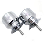 6mm Swingarm Spools Slider for Yamaha YZF R1 R6 R6S (2000–2023) Chrome