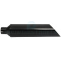 4" Inlet Diesel Gloss Black Stainless Steel Exhaust Tip for