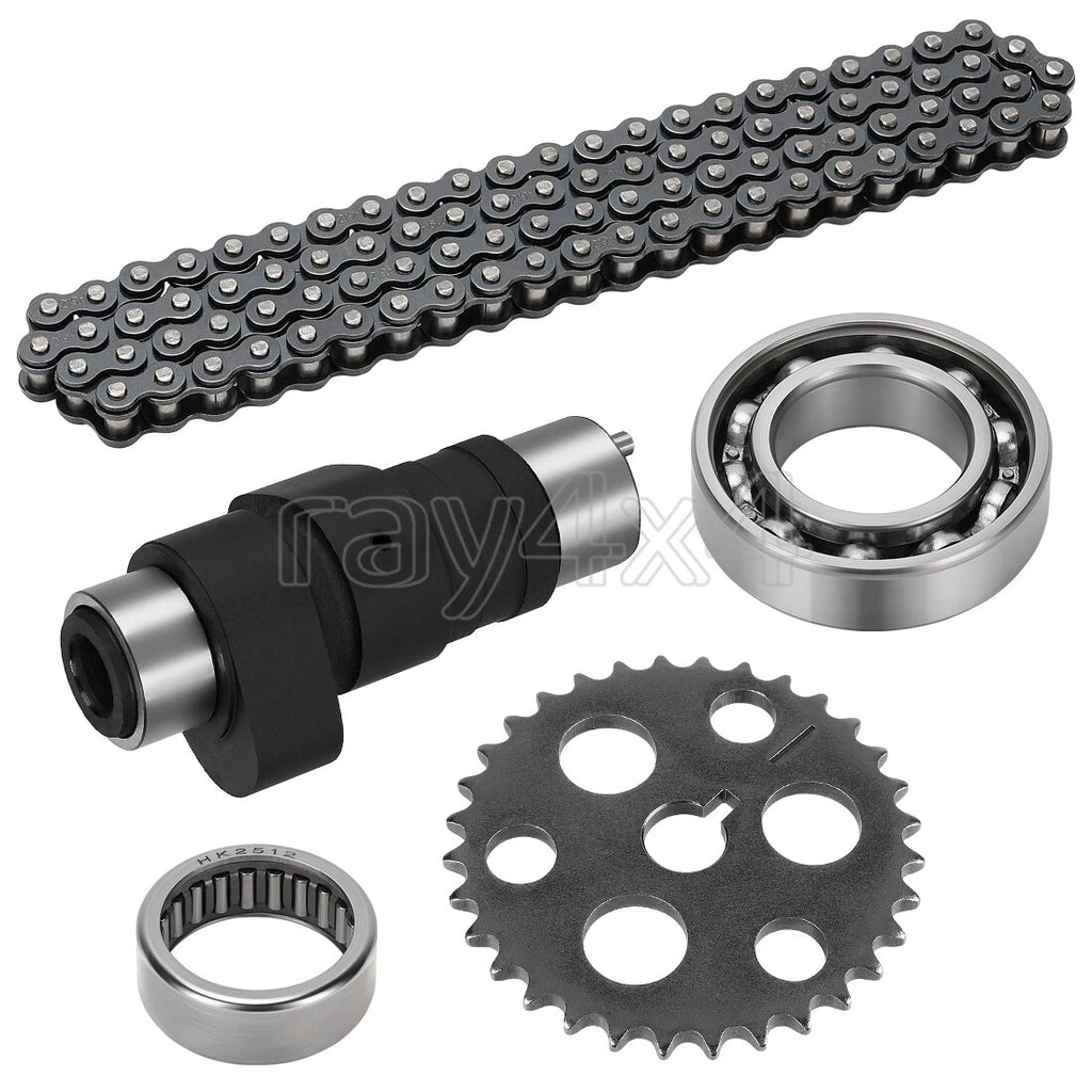 Camshaft Cam Chain Gear Sprocket Kit for Yamaha Warrior Wolverine Big Bear 350 (1995–2006)