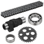 Camshaft Cam Chain Gear Sprocket Kit for Yamaha Warrior Wolverine Big Bear 350 (1995–2006)