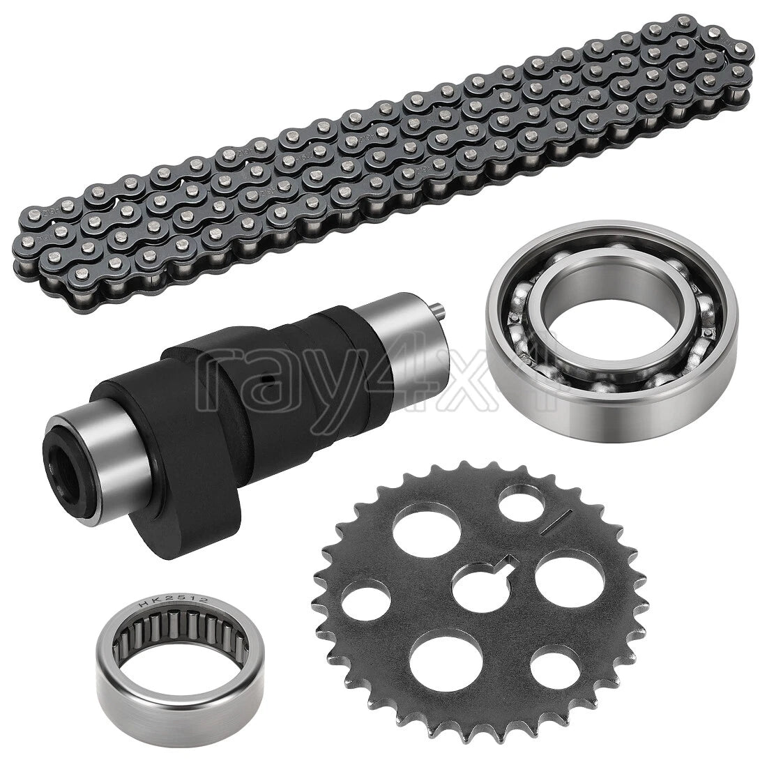 Camshaft Cam Chain Gear Sprocket Kit for Yamaha Warrior Wolverine Big Bear 350 (1995–2006)