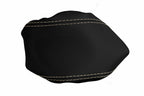 Leather Console Lid Armrest Cover for Toyota 4Runner (2010–2019) Beige Stitch