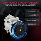 AC Compressor and Clutch for Ford F-150 1997–2006 4.2L V6 101510C