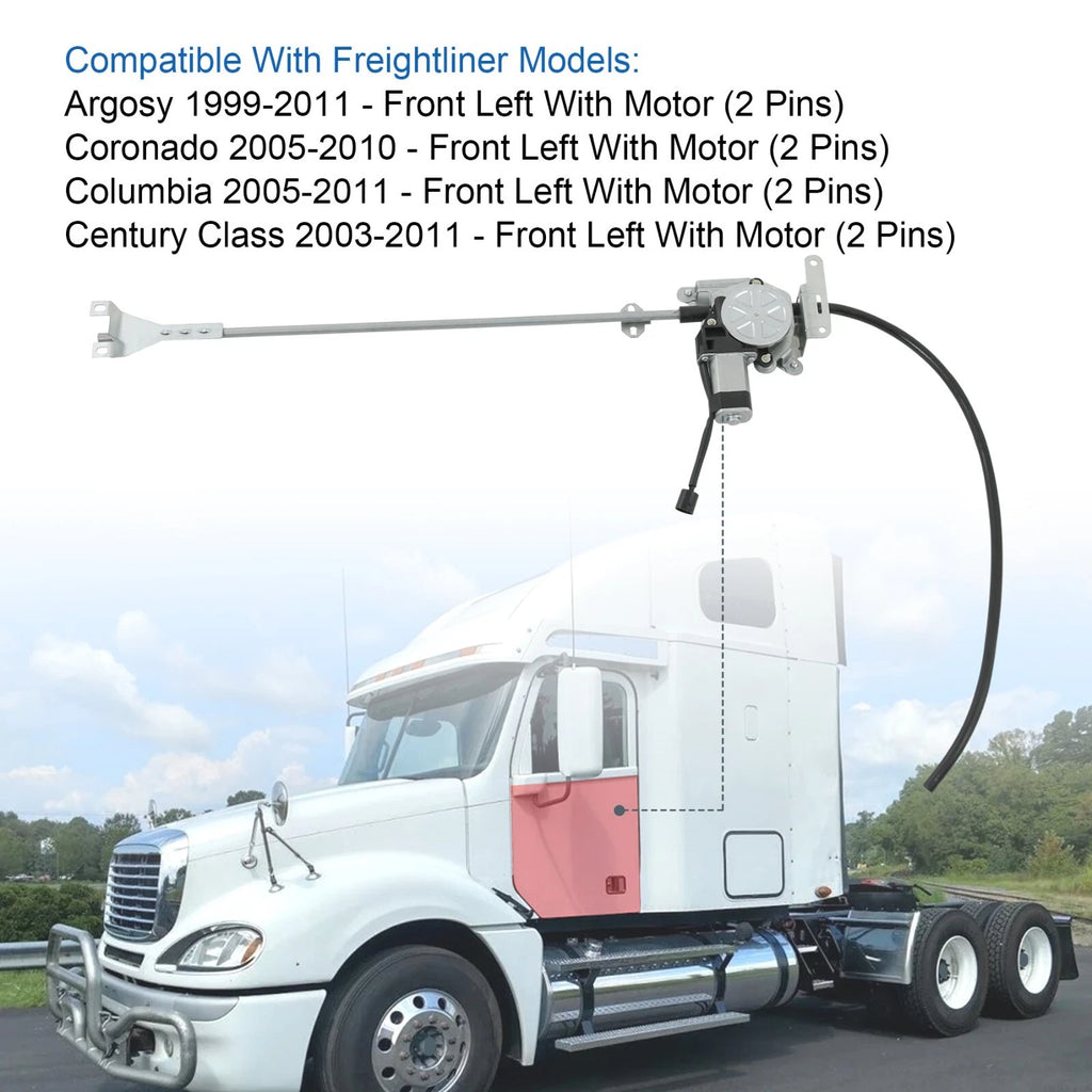 Power Window Regulator with Motor for Freightliner Century Class