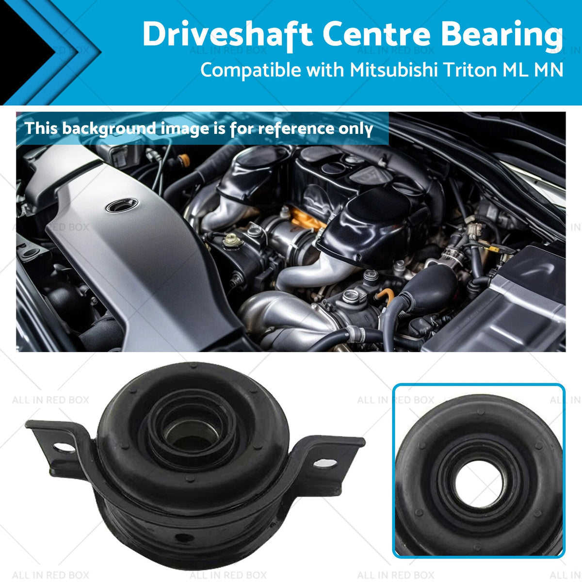 Driveshaft Centre Bearing for Mitsubishi Triton ML MN (2006–2013)