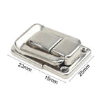 Set of 24 Screws Kits Latch Clasp Clips for Cases Nickel Finish