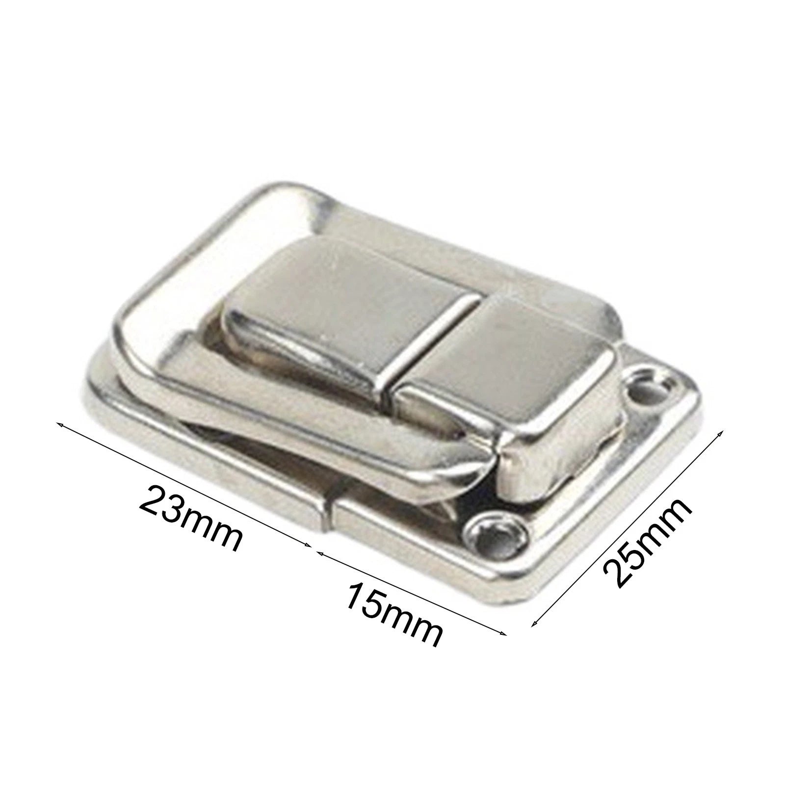 Set of 24 Screws Kits Latch Clasp Clips for Cases Nickel Finish