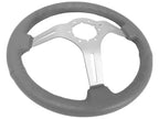 Steering Wheel Cover Leather Grip with Horn Button for 14 Inch Cars (2005–2025)