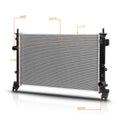Aluminum Core Radiator for Chrysler Pacifica (2007–2008) DPI-13178