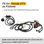 Left Handlebar Kill Switch & Key Switch for Honda Rancher 350 (2006)