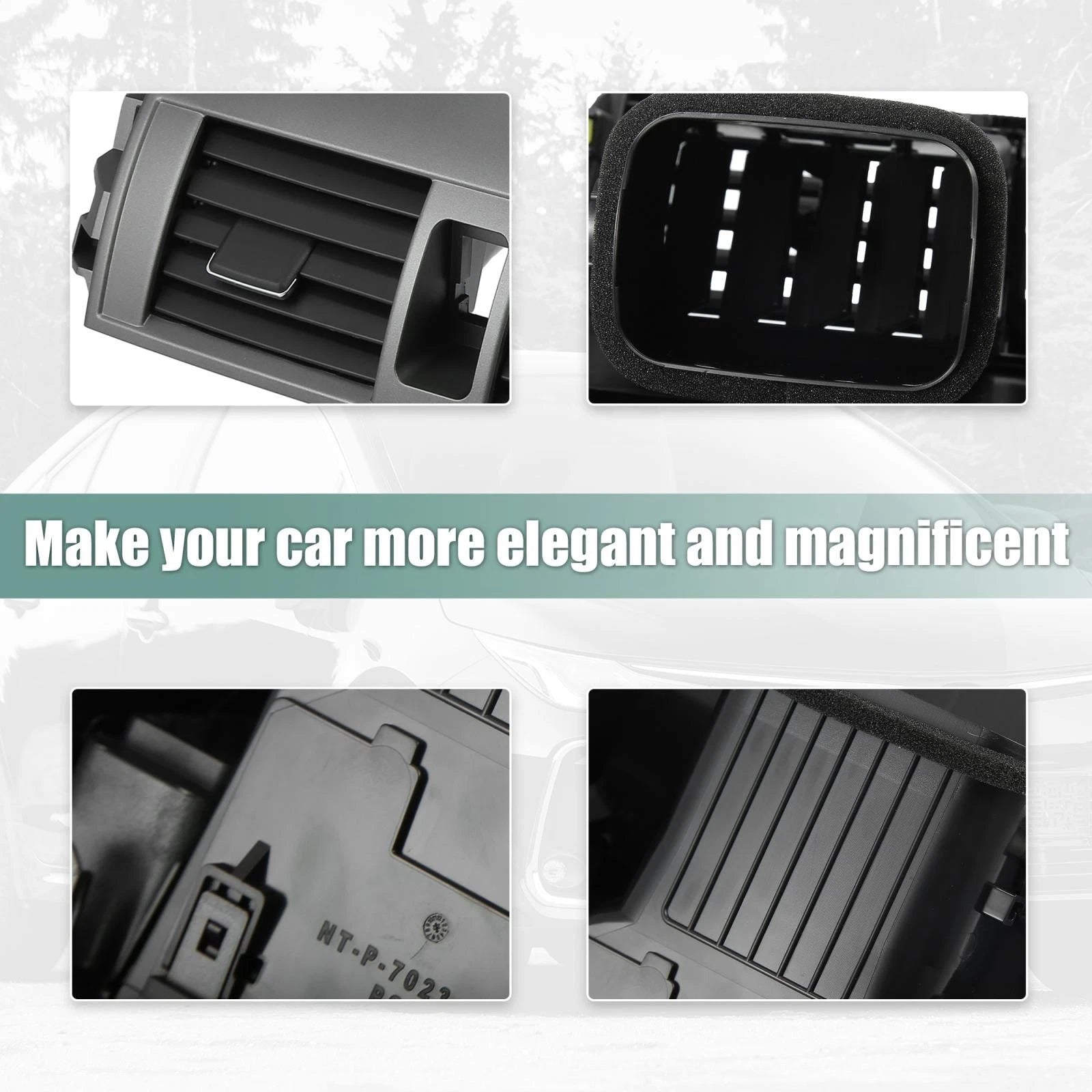 Center Dash A/C Air Vent Outlet Panel for Toyota Corolla (2008–2013) 55663-02060