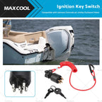 Ignition Key Switch for Evinrude Johnson OMC 5005801