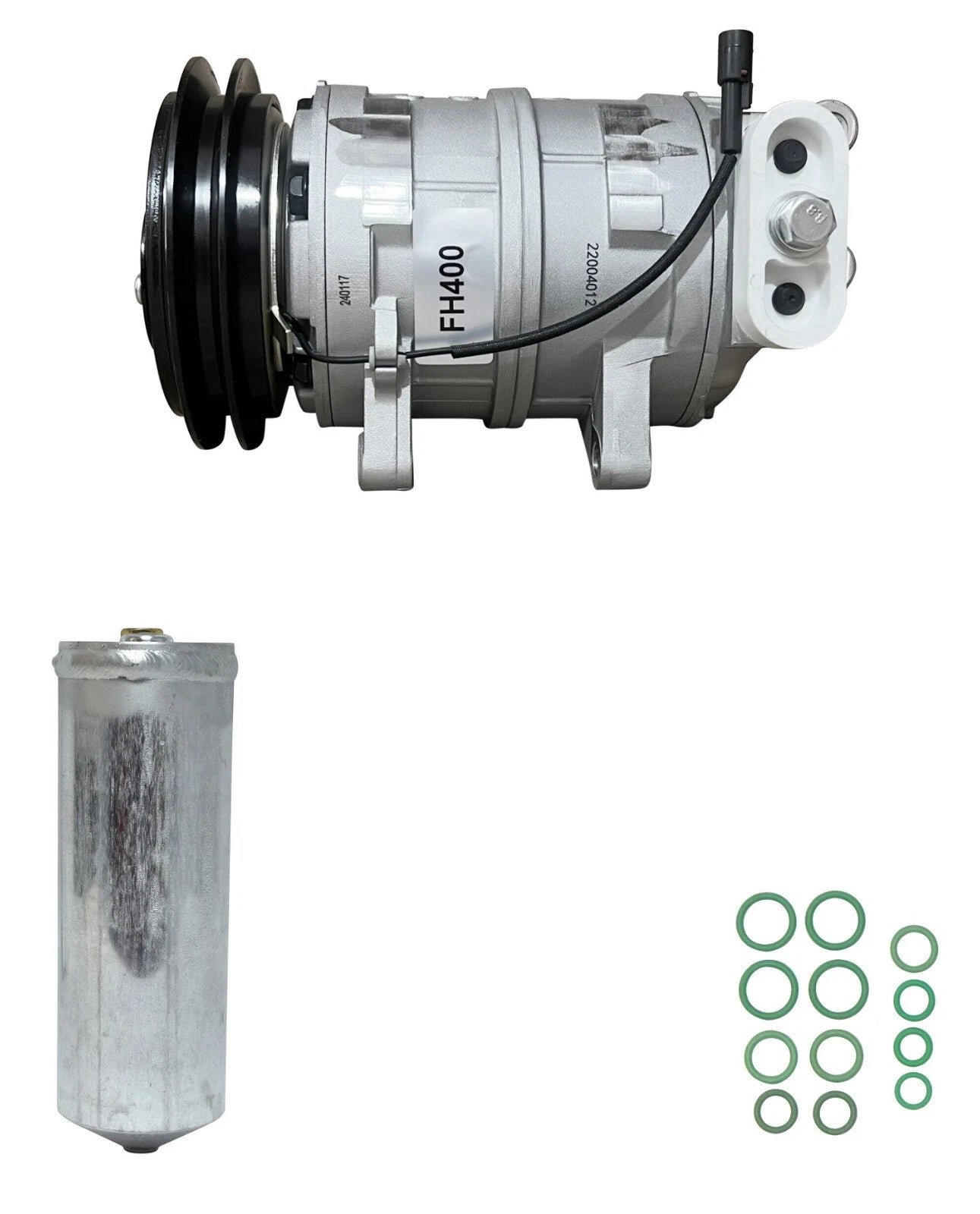 AC Compressor Kit Replacement for Isuzu NPR 5.2L Turbocharged (2004–2004)