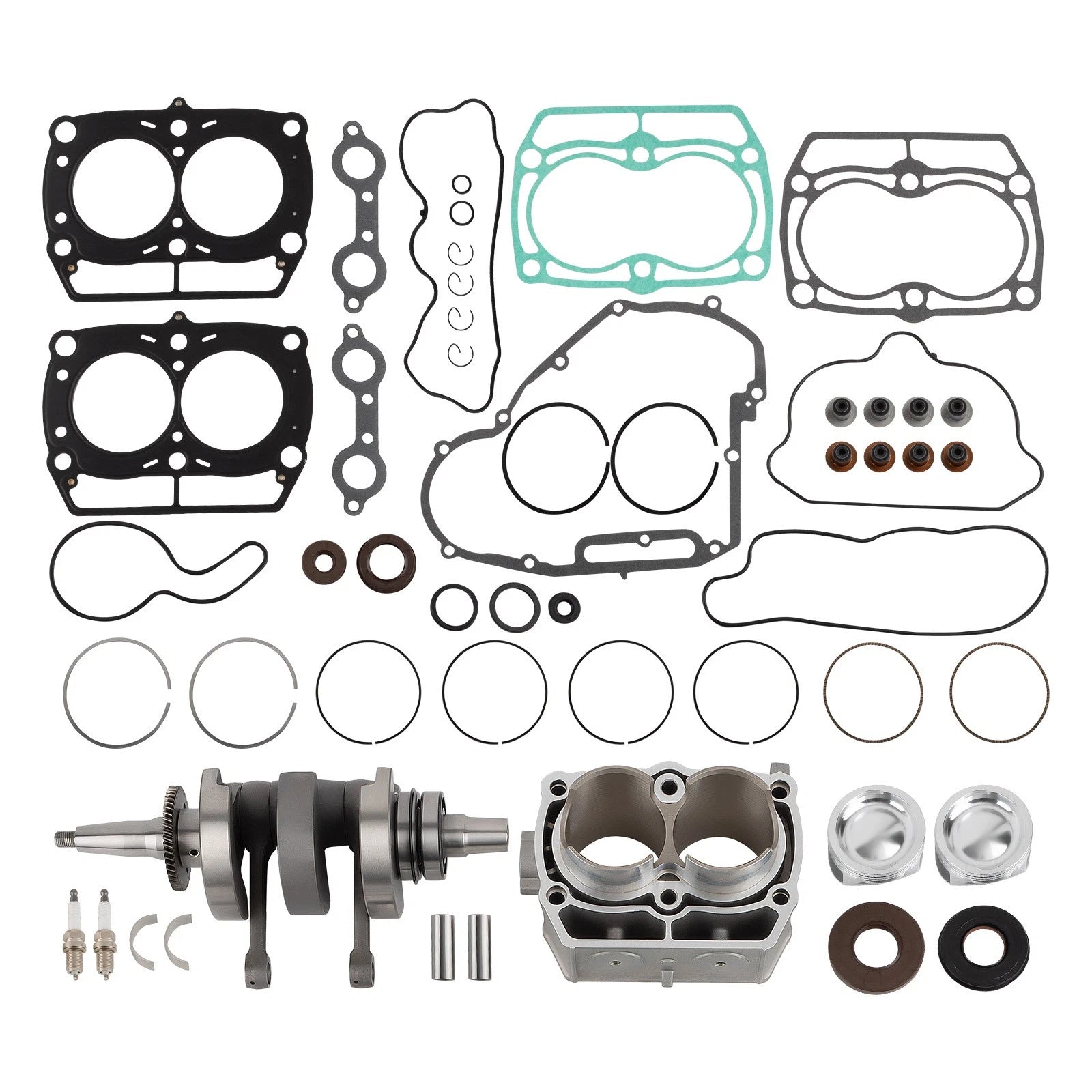 Rebuild Kit - Crankshaft Piston Cylinder for Polaris RZR Ranger Sportsman 800 (2008–2014)