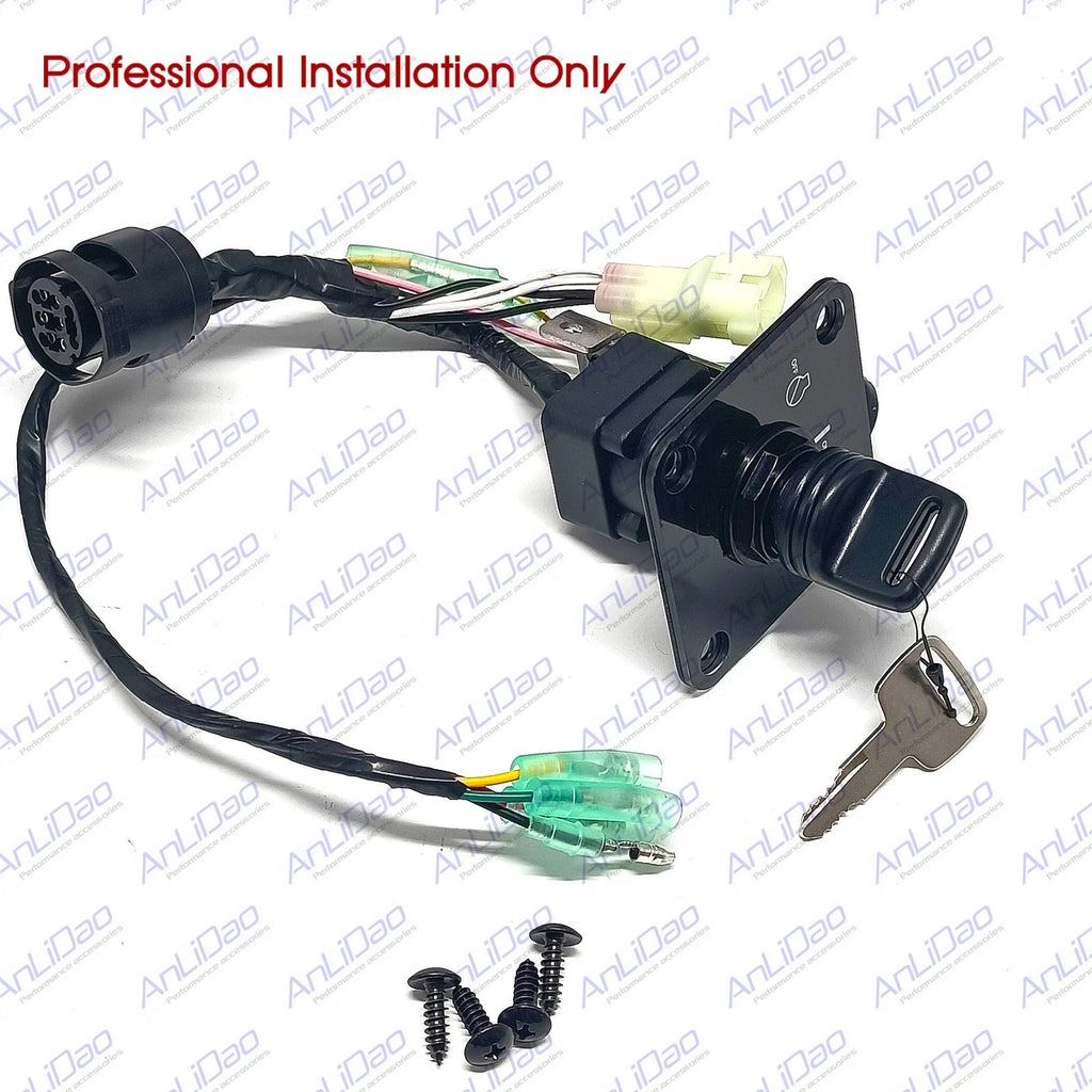 Key Switch Panel Assembly for Yamaha Outboard (63D-82570-21)
