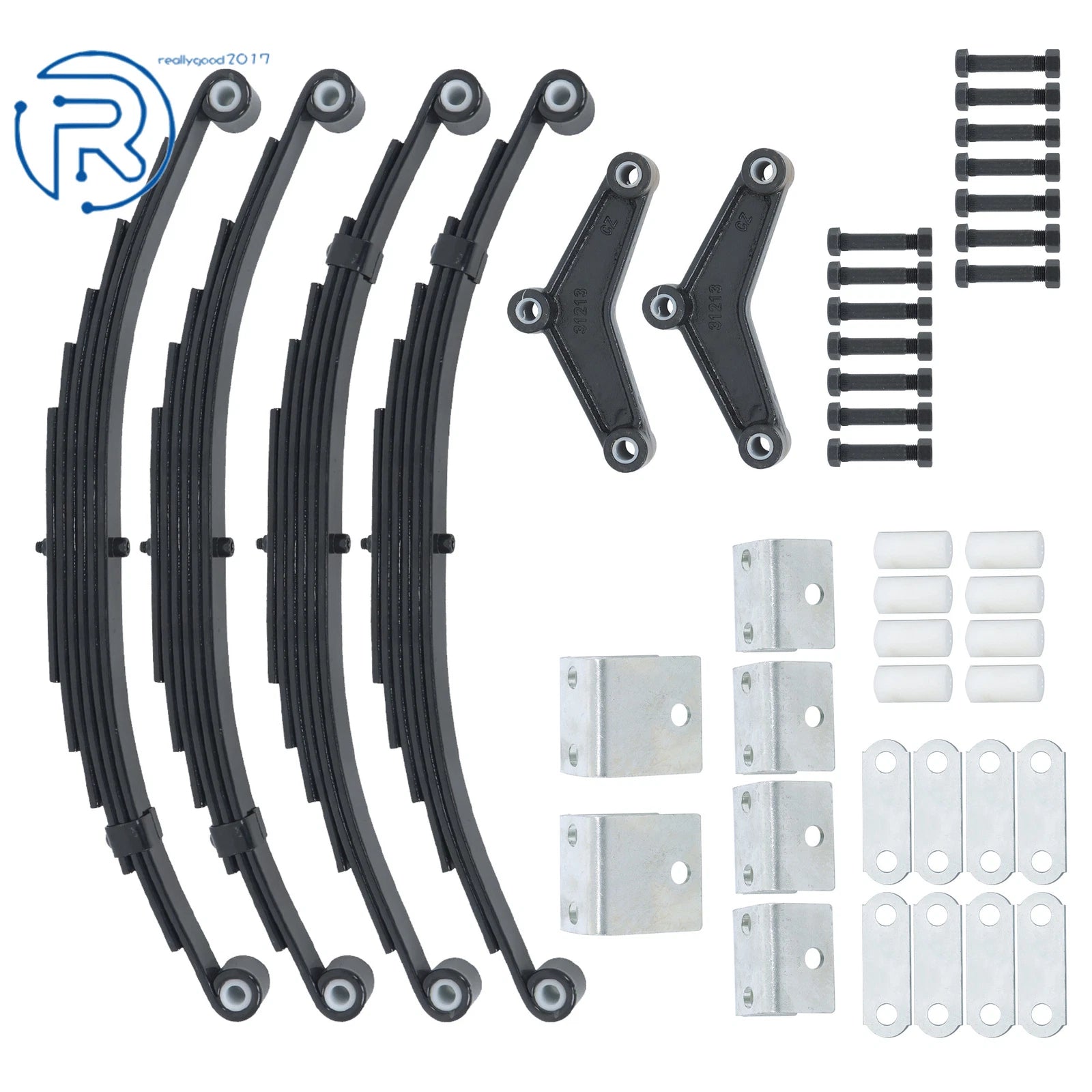 Tandem Trailer Axle Suspension Kit for 3500lb Trailers (7000lb)