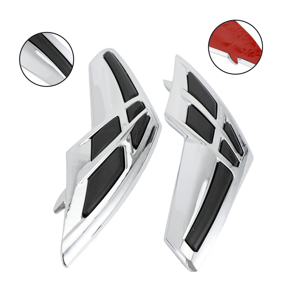 Chrome Fairing Tank Trim for Honda Goldwing GL1800 (2001–2011) #3