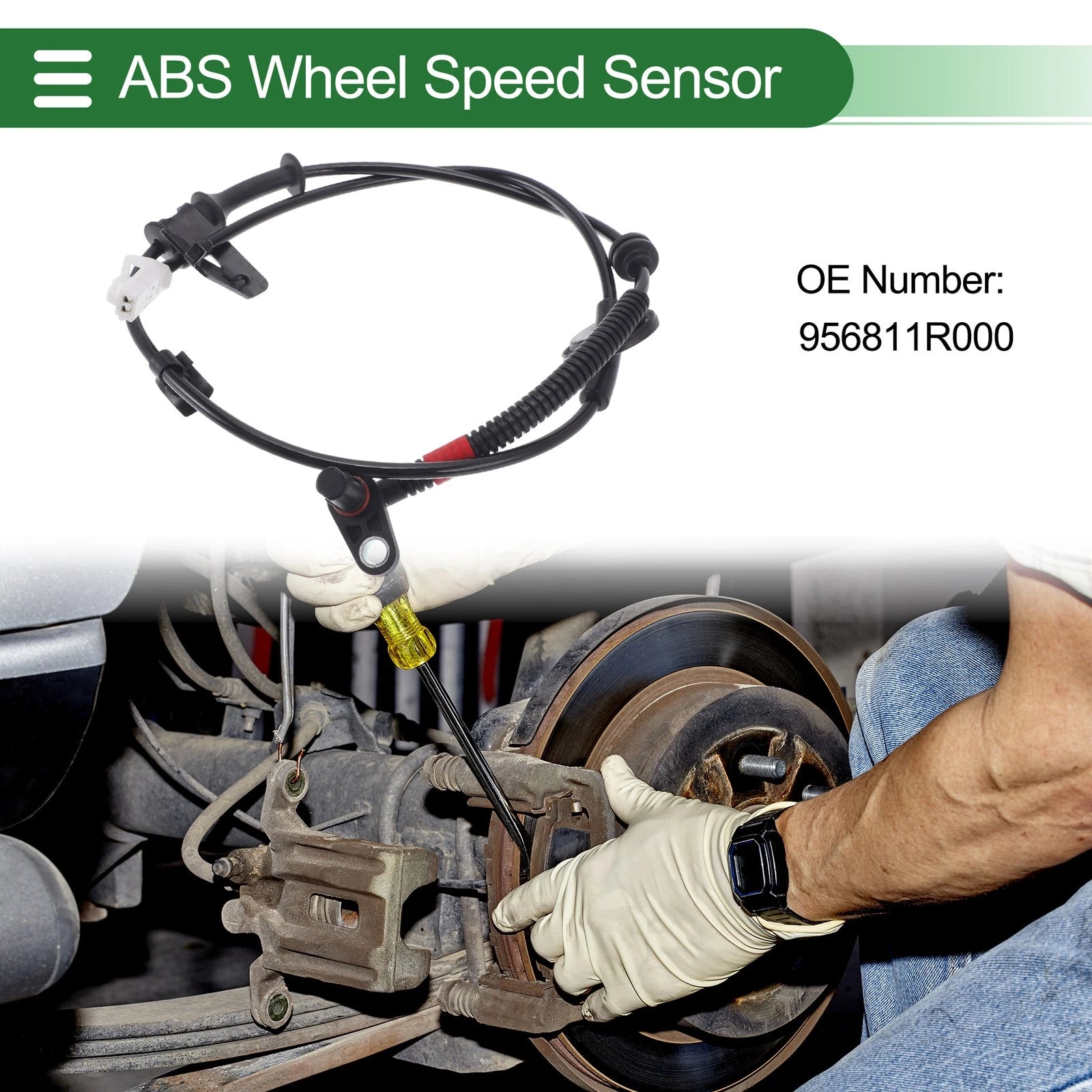ABS Wheel Speed Sensor No. 956811R000 for Hyundai Accent (2010–2017)
