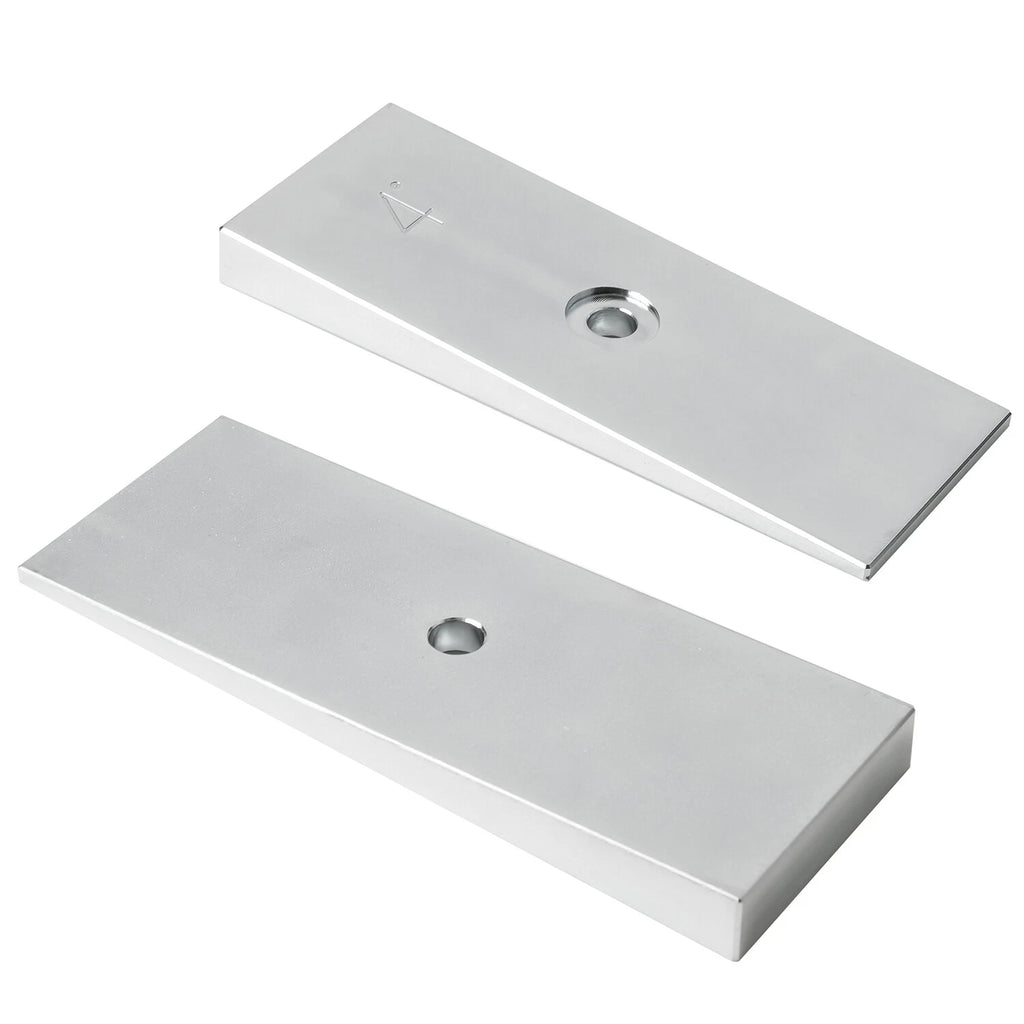 Set of 2 Steel Pinion Angle Shims 2" Wide 4° for Universal Applications