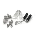 Foot Peg Footrest Set for Kawasaki Ninja ZZR1400 ZX14R (2006–2018) Silver