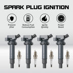 Performance Ignition Coil & Platinum Spark Plug for Toyota Corolla 1.8L (2003–2008) UF247